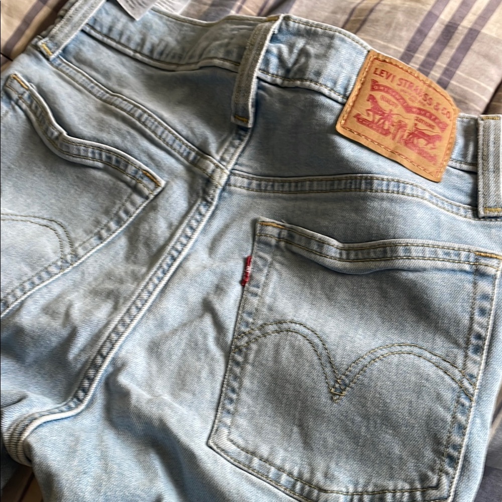 Levi's Wedgie Skinny Light Blue Women's Jeans